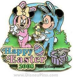 WDW- Happy Easter 2008- Mickey and Minnie Mouse (Artist Proof)