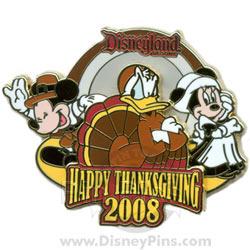 DLR - Happy Thanksgiving 2008 - Mickey, Minnie & Donald