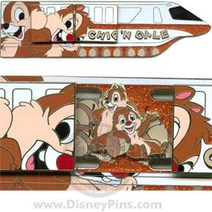 WDW - Magical Monorail Collection - Chip 'n' Dale (Jumbo)