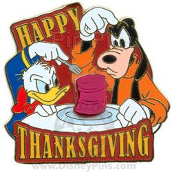 WDW - Happy Thanksgiving 2008 - Donald Duck & Goofy