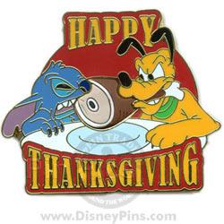 WDW - Happy Thanksgiving 2008 - Stitch & Pluto