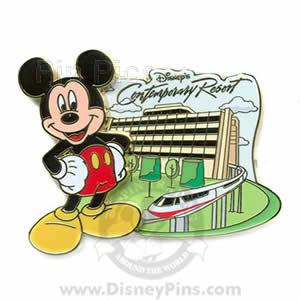 WDW - Disney's Contemporary Resort (Mickey & Monorail) (ARTIST PROOF)