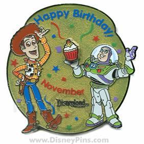 DL - Woody and Buzz - November - Birthday of the Month