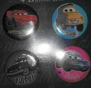 Cars - 4 Button Set