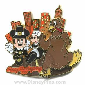 WOD NYC - Happy Thanksgiving 2007 - Mickey and Minnie Mouse (ARTIST PROOF)