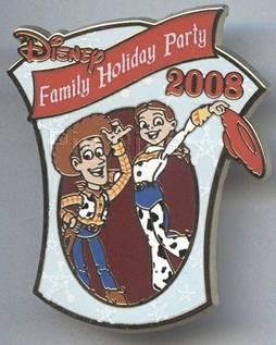 DLR - Cast Exclusive - Disney Family Holiday Party 2008 - Woody and Jessie)