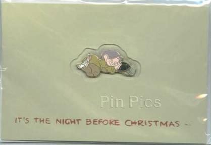 DEC -Dopey Sleeping - Christmas Card Set