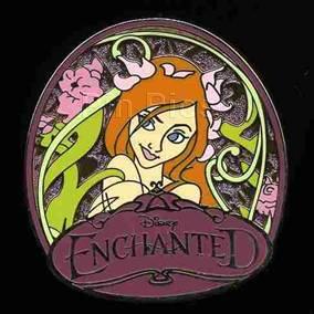 Enchanted - Giselle Flowered Movie Logo