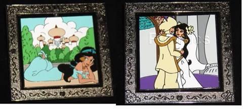 DS - Jasmine and Aladdin - ARTIST PROOF - Wedding - Black