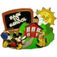 WDW - Mickey & Pluto - Back to School - Slider