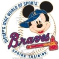 2009 Atlanta Braves Spring Training - Mickey with Baseball Cap