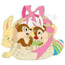 DIS - Disney Shopping - Chip and Dale - Easter Basket