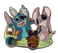 DSF - Happy Easter 2009 - Stitch and Angel