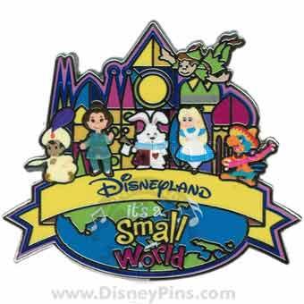 DL - It's a Small World - Aladdin, Mulan, White Rabbit, Alice, Jose, Peter Pan