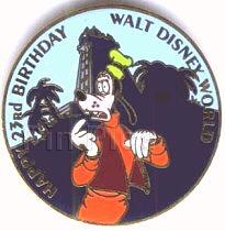 Walt Disney World Cast 23rd Anniversary Pin Featuring Goofy