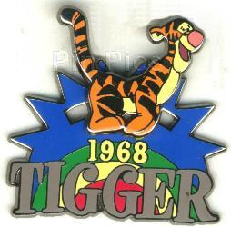 DIS - Tigger - 1968 - 100 Years of Dreams - Pin 8 - Winnie the Pooh
