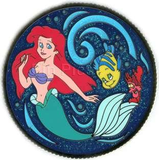 DS - Ariel, Flounder and Sebastian - Coin - Jumbo