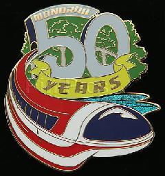 WDI - 2009 Anniversary Pin - Monorail #2