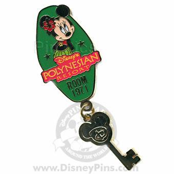WDW - Minnie Mouse - Resorts Room Keys - Disney's Polynesian Resort