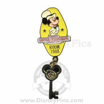 WDW - Mickey Mouse - Resorts Room Keys - Disney's Grand Floridian Resort
