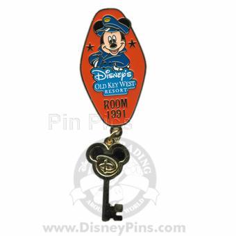 WDW - Mickey Mouse - Resorts Room Keys - Disney's Old Key West Resort