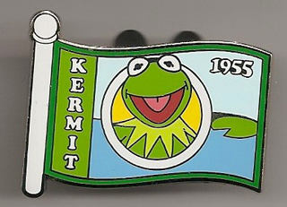 WDW - Kermit the Frog - Muppets - Character Flags - Mystery