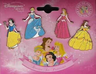 DLRP - Sparkle Princesses Booster set (4 pins)