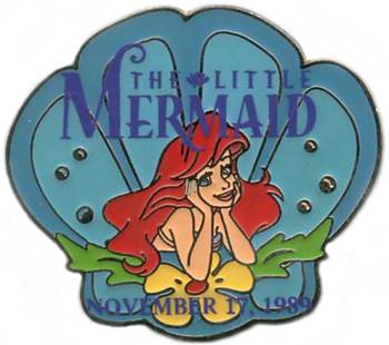 DIS - Little Mermaid - 1989 - Countdown To the Millennium - Pin 46