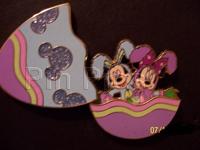 Easter Egg Bunny Rabbits 2006 (Mickey & Minnie Mouse) Artist Proof