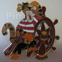 Pirate Tigger at Ships Wheel ARTIST PROOF