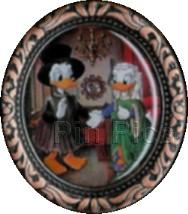 TDR - Donald & Daisy in Van Eyck - Masterpiece Box Set - Framed Art - From a Pin Set - TDS