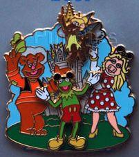 WDW - Where Dreams HapPin - Pin Celebration 2007 - Kermit the Mouse and Friends (ARTIST PROOF)