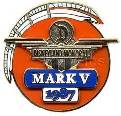DLR - Magical Milestones - Disneyland Monorail - Mark 5 - 1987 (Surprise Release) (ARTIST PROOF)