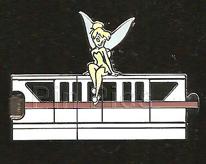 WDW - Gold Card Collection - Red Monorail Tinker Bell (Artist Proof)