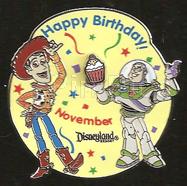 DL - Woody and Buzz - Prototype - November - Birthday of the Month - Silver
