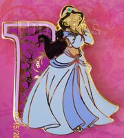 Framed Set Disney Princess Letters 'I' with Jasmine only