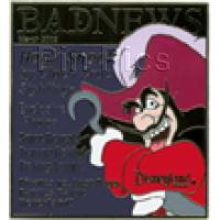 DL - Captain Hook - ARTIST PROOF - Peter Pan - Bad News Magazine