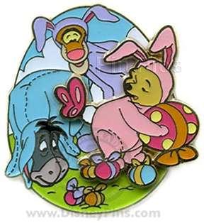 Easter 2008 - Winnie the Pooh & Friends in Bunny Outfits (ARTIST PROOF)