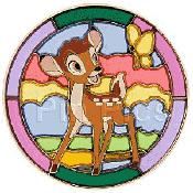 DS - Disney Shopping Stained Glass Bambi Pin