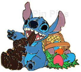 Easter 2006 - (Stitch Eating a Chocolate Rabbit) (ARTIST PROOF)