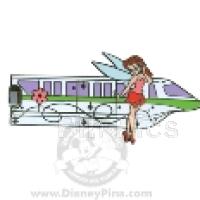 WDW - Rosetta - Gold Card Collection Green Monorail
