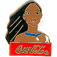 Pocahontas - Coca Cola - Color pin
