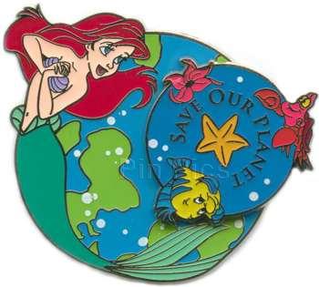 DS - Ariel, Sebastian and Flounder - Little Mermaid - Save Our Planet - Goin' Green