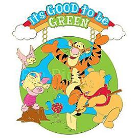 DS - Winnie the Pooh, Tigger and Piglet - It's Good to be Green - Goin' Green