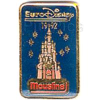 Euro Disney Opening day Mousline castle pin
