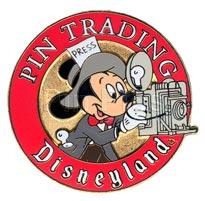 Disneyland Pin Trading Press Pin