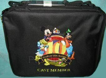 Disney Parks Small Cast Member Pin Trading Bag 2012~Pin Bag Nice Condition!