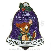 Happy Holidays 2009 - Disney's Grand Californian Hotel and Spa - Bambi