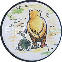 Button - Classic Pooh and Piglet Walking