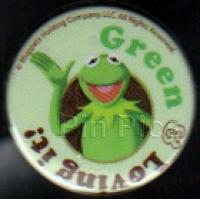 Button - DS Europe - Kermit - 8 Button Set - Kermit on green background only